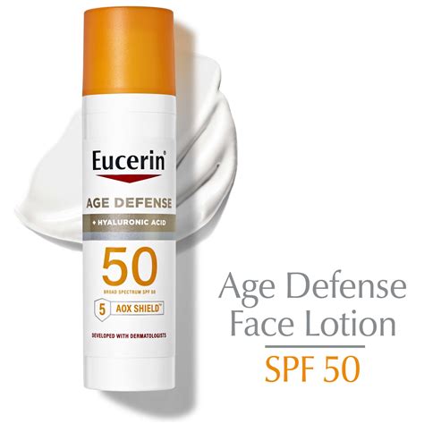 eucerin age defense spf 50 review|eucerin sunscreen spf 50 antiage.